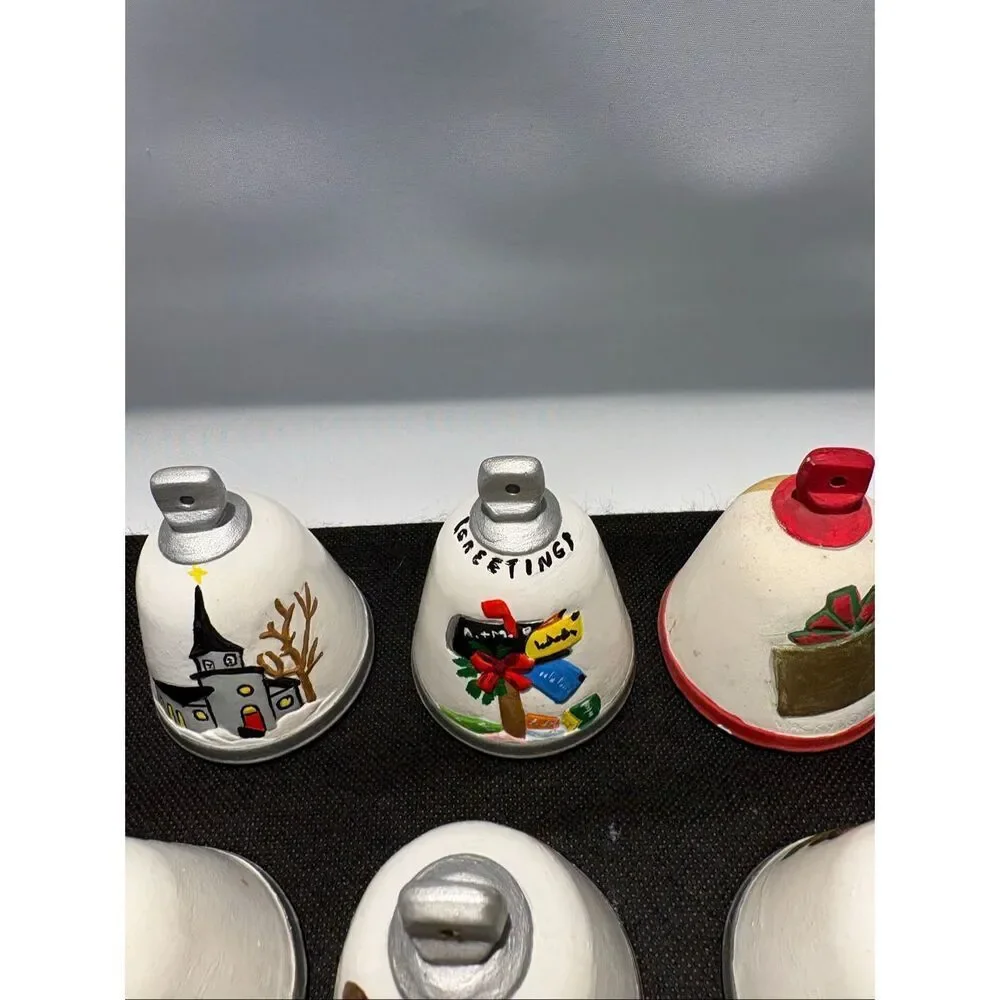 Finished and unfinished bell ornaments